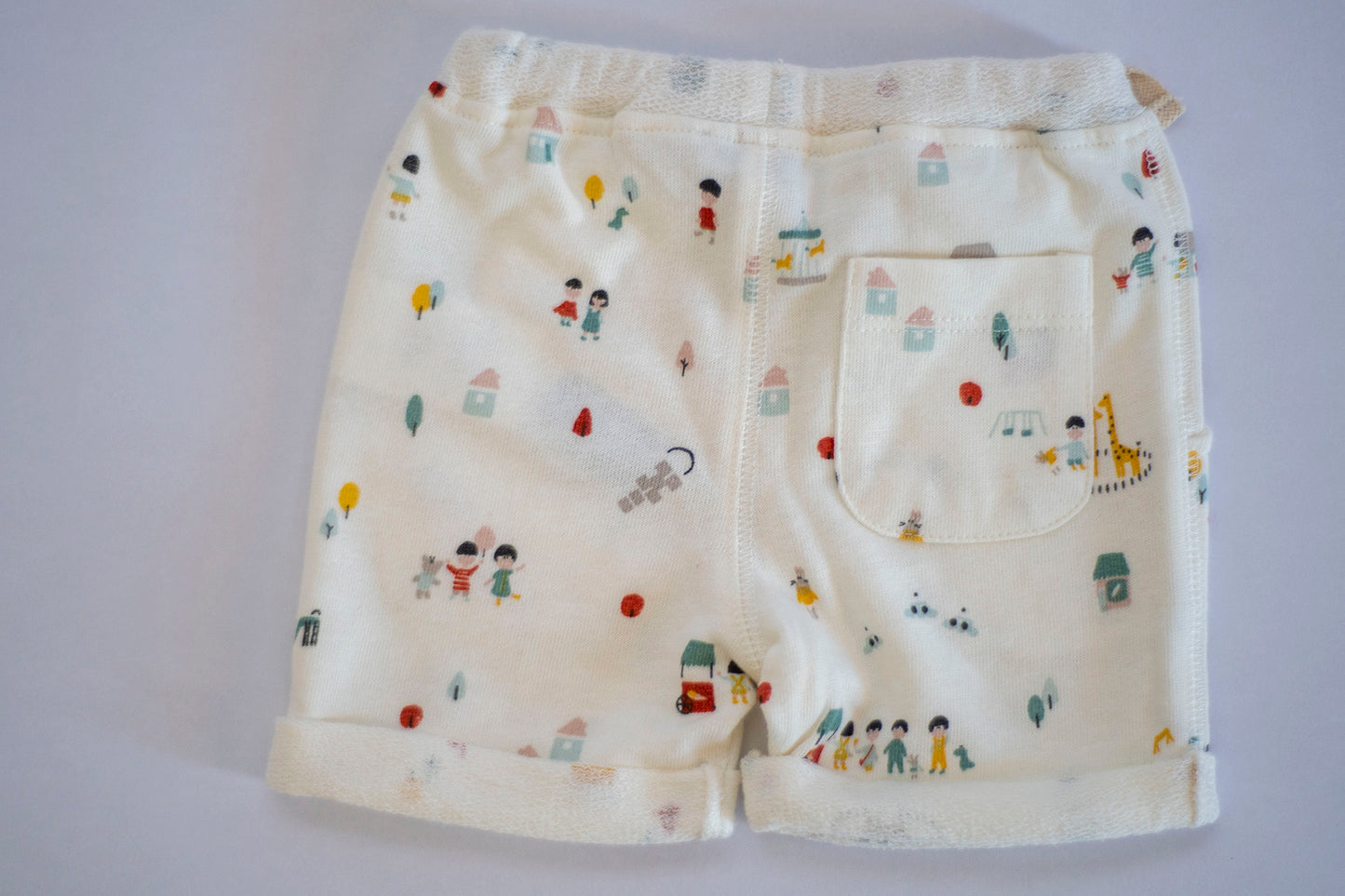 Bermuda bébé garçon molleton