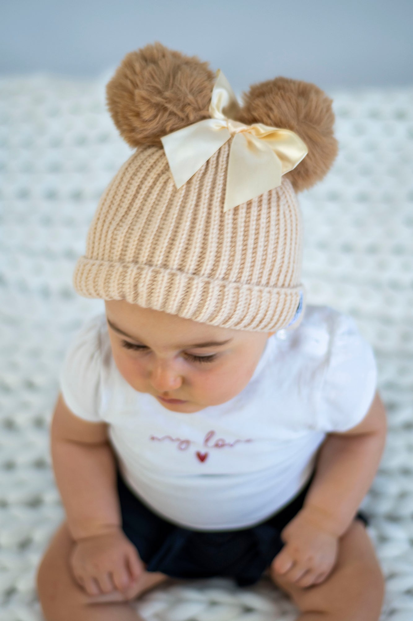 Bonnet bébé fille 0-18 mois