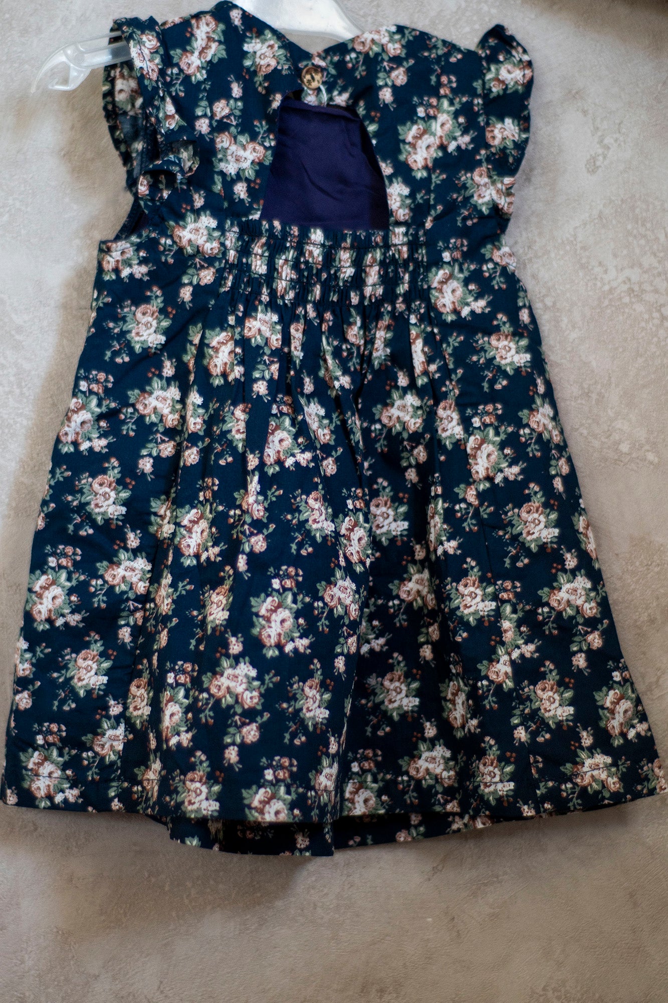 robe bébé fille à fleurs