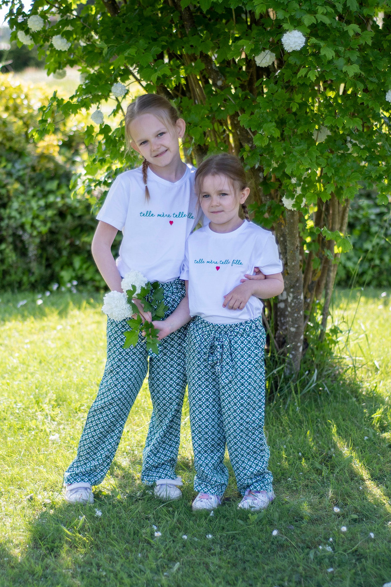 Pantalon fluide mère/fille