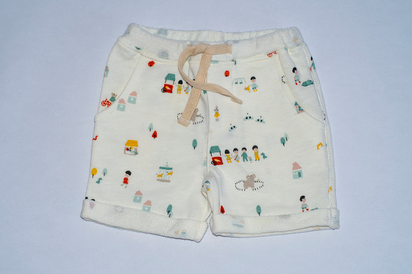 Bermuda bébé garçon molleton