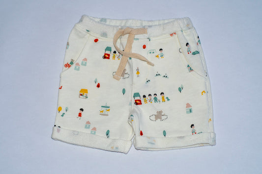 Bermuda bébé garçon molleton