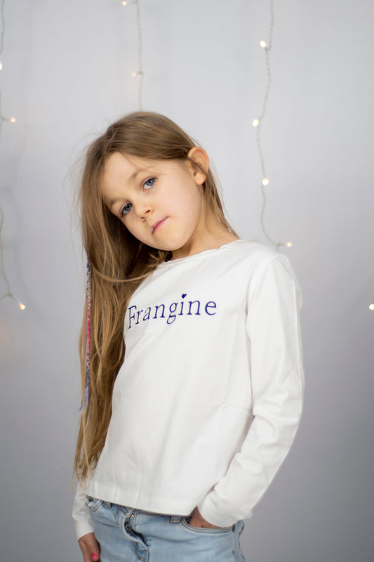 T-shirt manche longue "frangine"