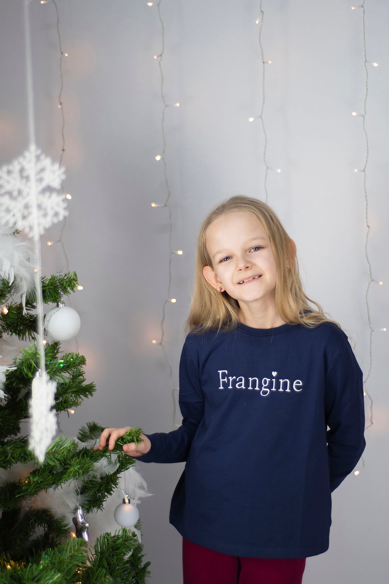 T-shirt manche longue "frangine"
