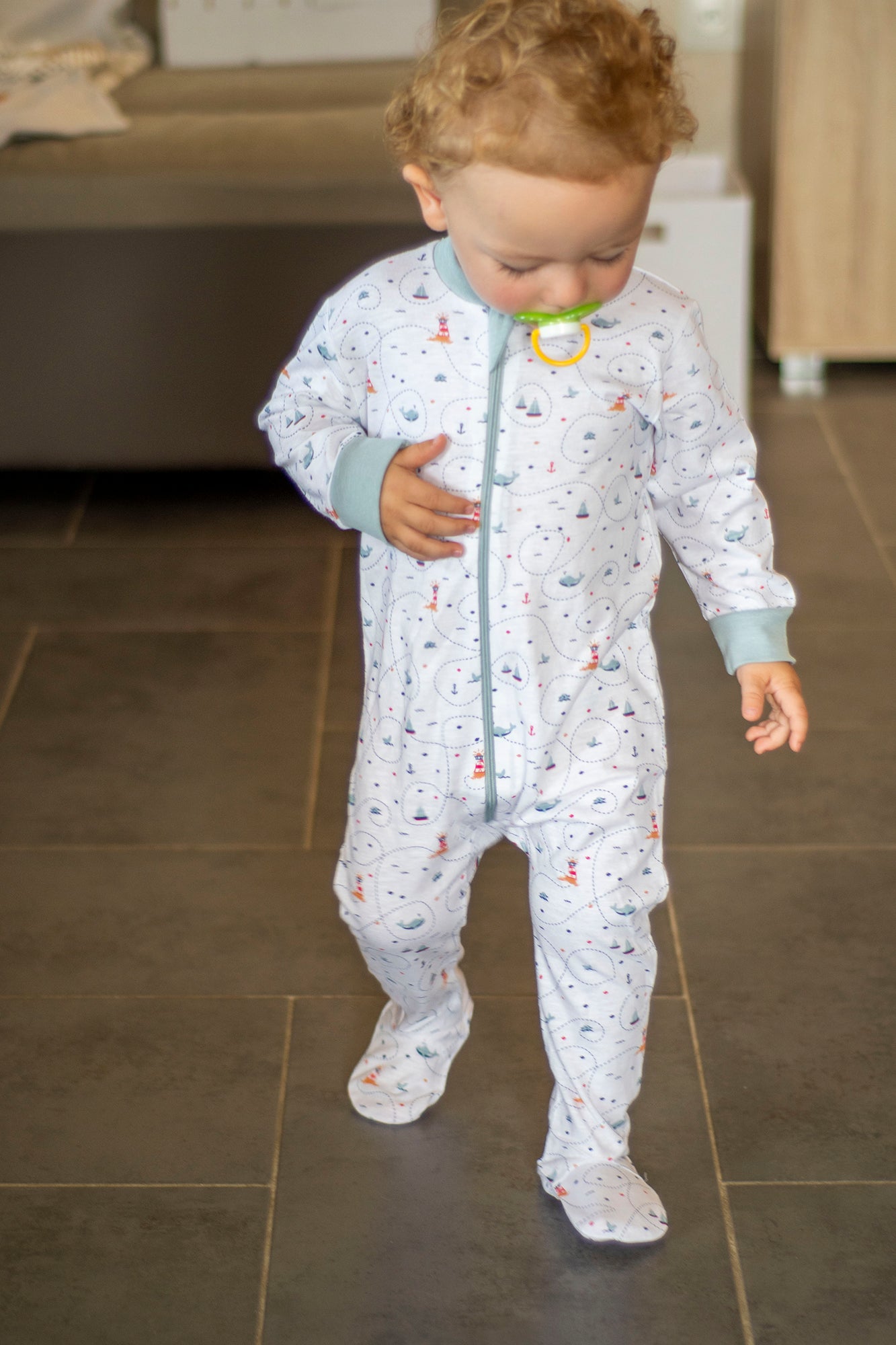 Pyjama baleine et phare