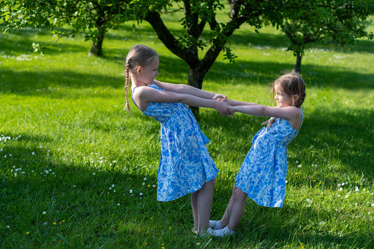 Robe fille imprimé fleurs
