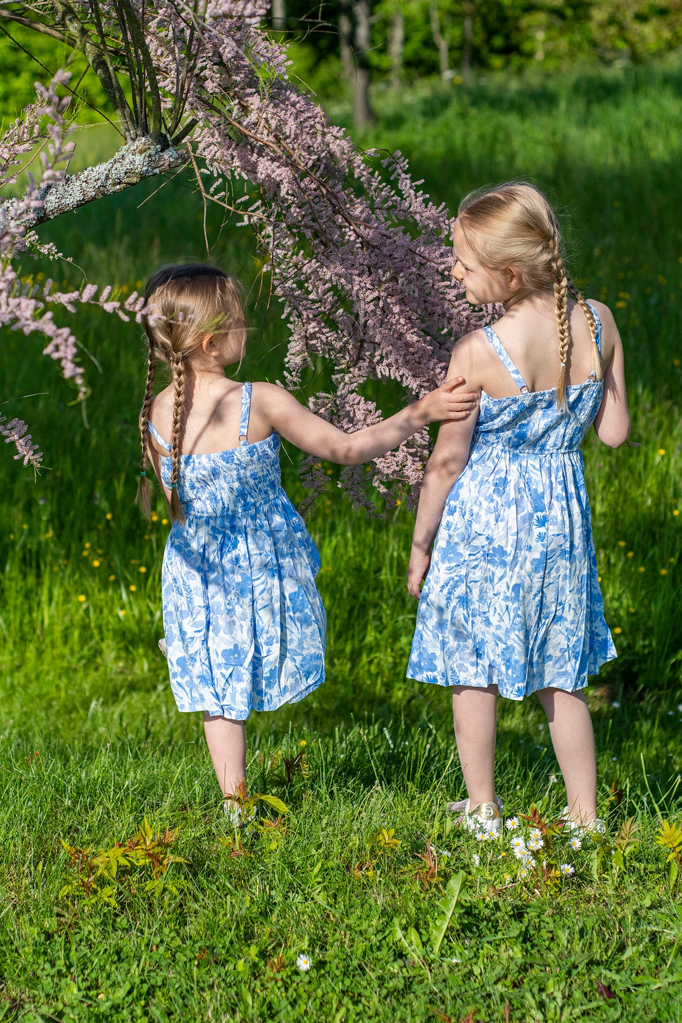 Robe fille imprimé fleurs