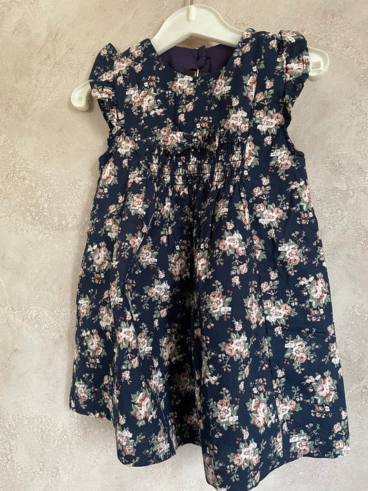 robe bébé fille à fleurs