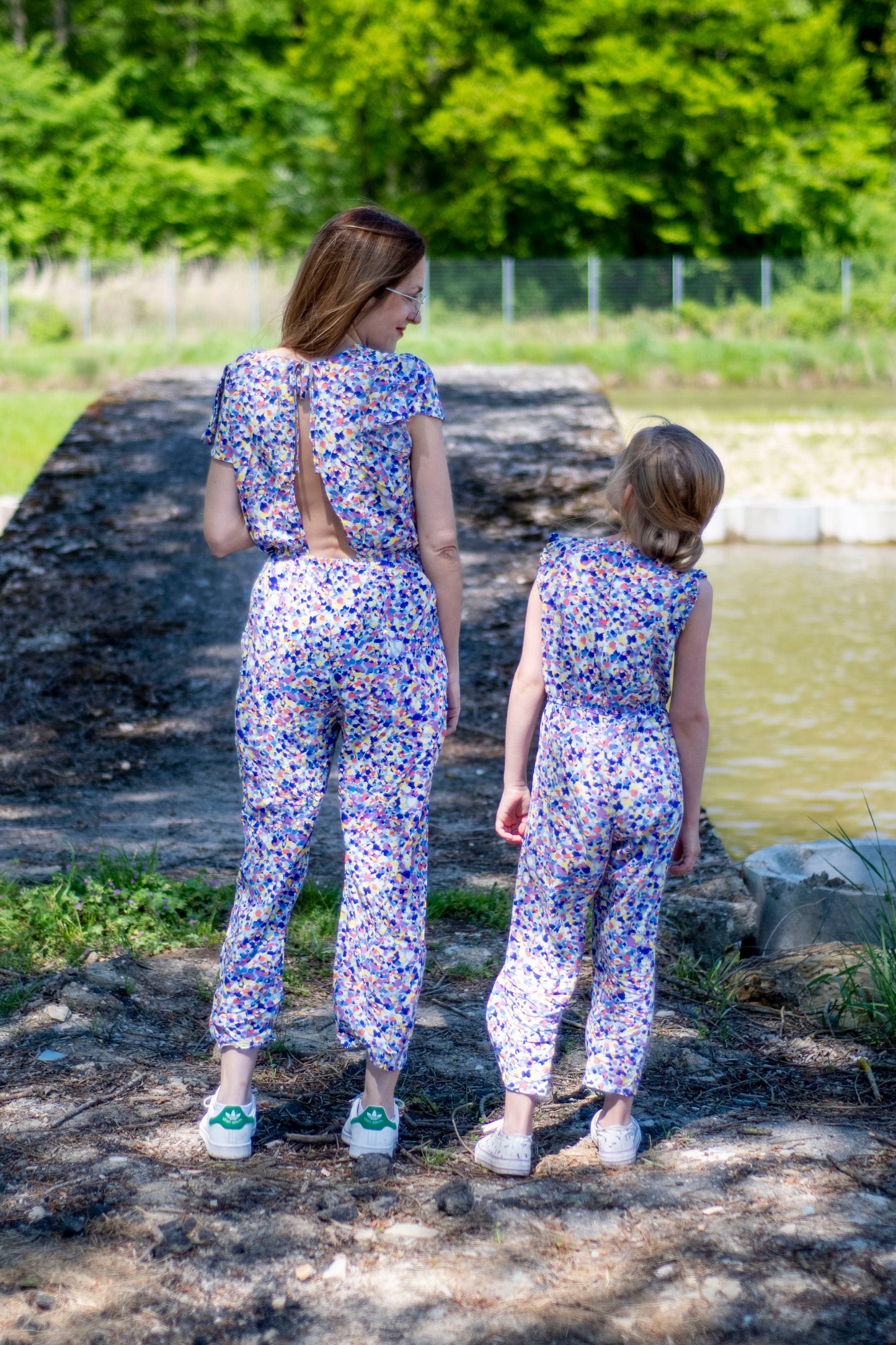 Combinaison fille et femme